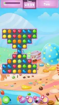 Candy Sugar Crush Lite - The Candy Blast game Screen Shot 4