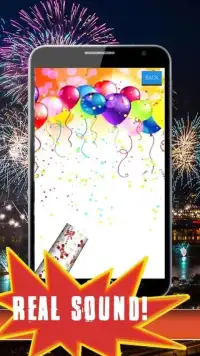 New Year 3d kembang api Screen Shot 1