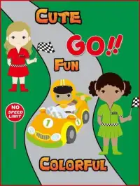 Cars Games For Kids : Racing Screen Shot 1