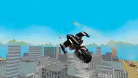 Flying Police Motorcycle Rider Screen Shot 3