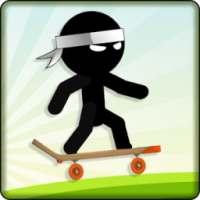 Stickman Skateboard