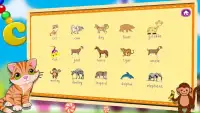 Animal Words for Kids Screen Shot 4