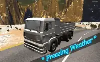 Snow Truck Wood Transporter 3D Screen Shot 3
