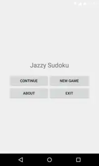 Jazzy Sudoku Screen Shot 0