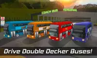 Metro Kota pelatih Bus 3D Screen Shot 9