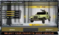 حرب الجيش سائق شاحنة سيم 3D Screen Shot 11