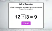 Maths Operations Screen Shot 0