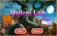 Free New Escape Game 16 Modern Lady Escape Screen Shot 2