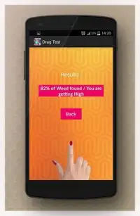 Drug Test Fingerprint Prank Screen Shot 2