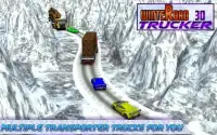 Winter Road Trucker Sim 3D Screen Shot 6