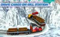 Winter Road Trucker Sim 3D Screen Shot 9