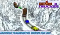 Winter Road Trucker Sim 3D Screen Shot 0