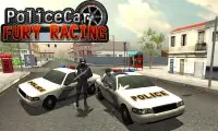Police Car Fury Racing Screen Shot 1