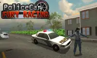 Police Car Fury Racing Screen Shot 0
