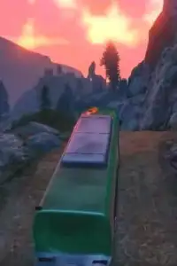 Mountain bus game Screen Shot 2