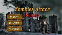 Zombies Attack Runner Screen Shot 4