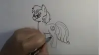 how to draw my little pony Screen Shot 3