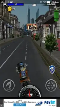Furious Moto Racing 3D Screen Shot 1