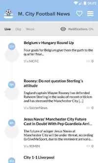 Man City: City Football News Screen Shot 0