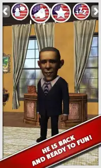 الحديث رجل الدولة أوباما 2 Screen Shot 2