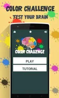 Color Challenge - Brain Game Screen Shot 5