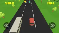 Blocky Cars: Smashy Road Screen Shot 5