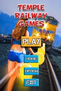 Temple Railway Games Screen Shot 1