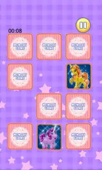 Pony Memory Game Screen Shot 5