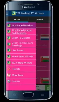T20 World Cup 2016 Fixtures Screen Shot 13