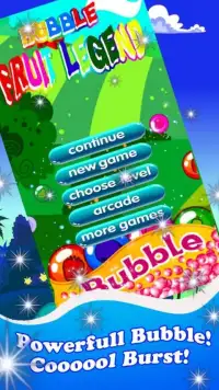 Fruits Bubble Legend free Screen Shot 2