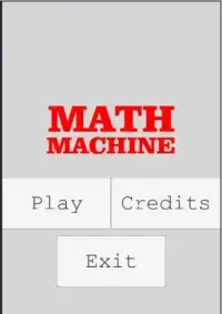 Math Machine Screen Shot 2