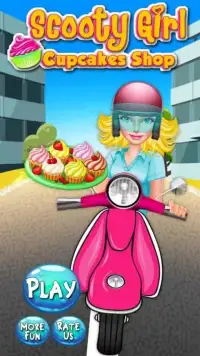 Scooty Girl! Cupcakes Shop Screen Shot 0