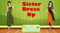 Indian Sisters Girl Dress Up Screen Shot 0