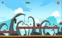 Angry Ninja Monster Run Screen Shot 1