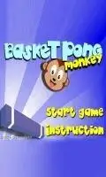 Basket Pong Monkey Screen Shot 2