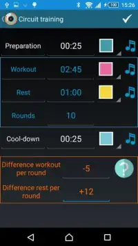 Interval Timer: HIIT & Tabata Screen Shot 7