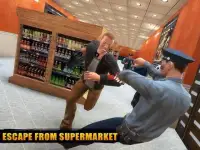 Supermarket Gangster Escape 3D Screen Shot 0