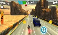 Highway Moto Rider Screen Shot 1