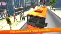 City Tourist Bus Driving 3D Screen Shot 10