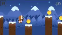 Tiny Snow Boy Dash Jump Blocks Screen Shot 0