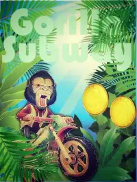 Subway Gorilla Surfers Jungle Screen Shot 0