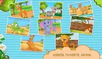 Jigsaw Safari Puzzle For Kids Screen Shot 2