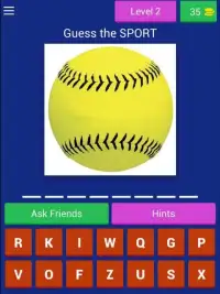 Name the Sport Quiz Game Screen Shot 8