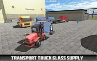 Transport Truck Водитель Glass Screen Shot 3