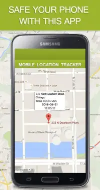 Mobile Location Tracker Screen Shot 1