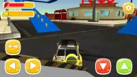 Car Race in Fantastic City Screen Shot 0