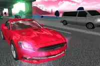 3D Racing Traffic Car Screen Shot 1