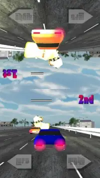Split Screen Racer Multiplayer Screen Shot 5