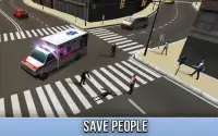 Ambulance City Drive Simulator Screen Shot 2