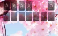 Solitaire Pink Blossom Theme Screen Shot 1